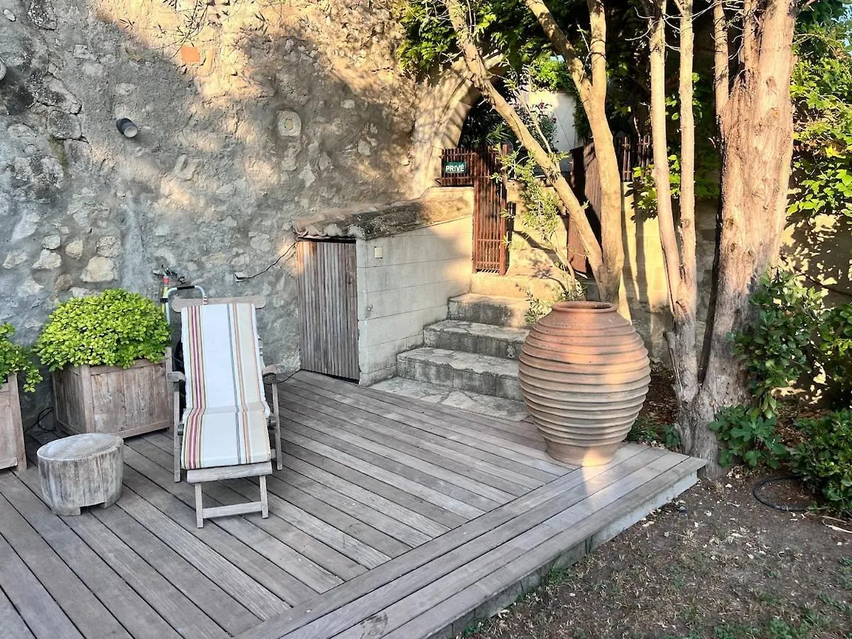 Apartment Cocon Luxe Vue Balcon Sauna Jacuzzi Piscine Villeneuve-les-Avignon France